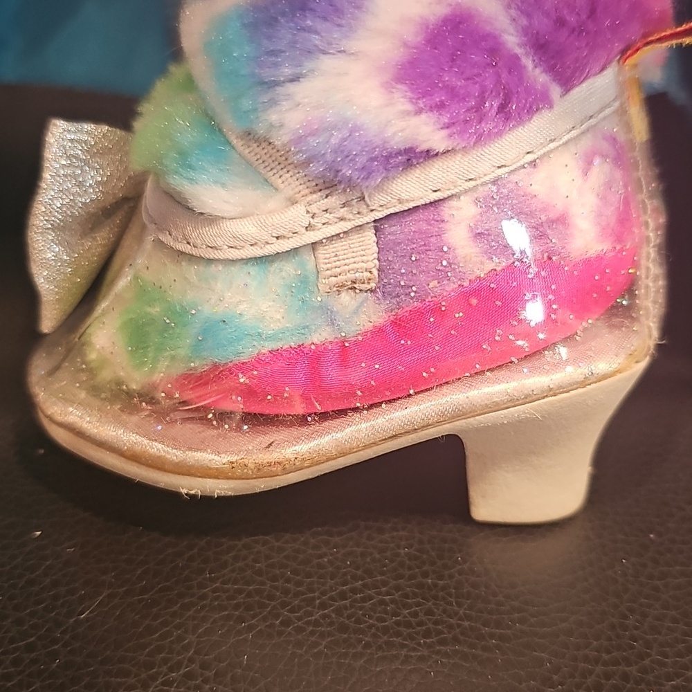 N Cinderella Costume With Clear ShoesFor A Build A Bear. Teddy Bear Not Included - Picture 6 of 8